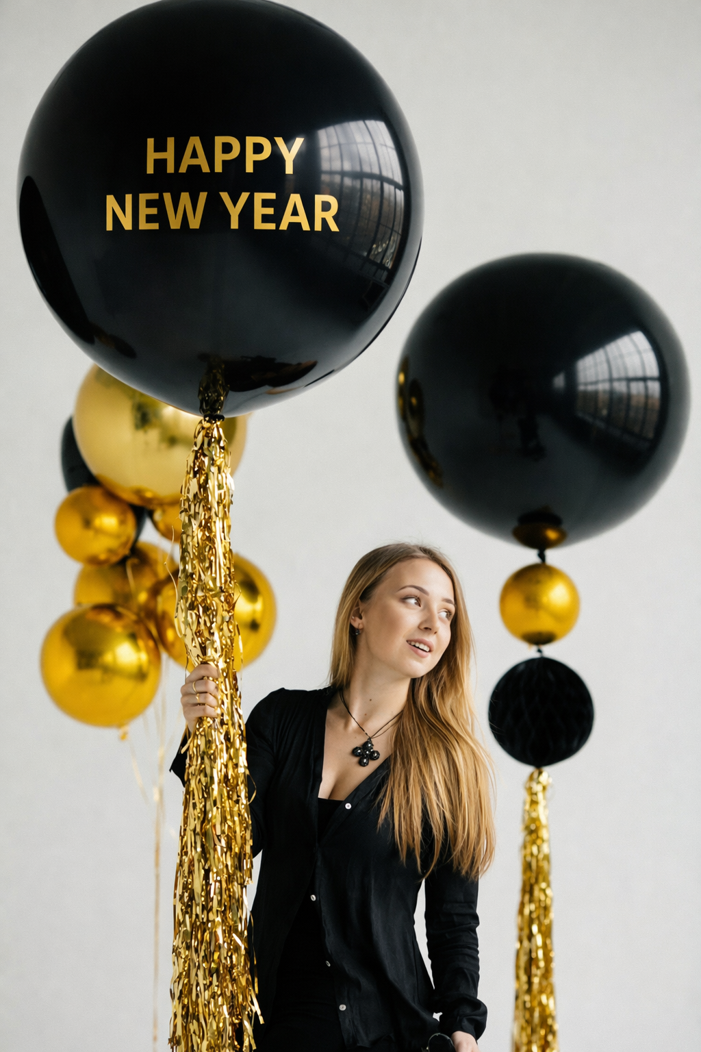 Custom Happy New Year Balloon