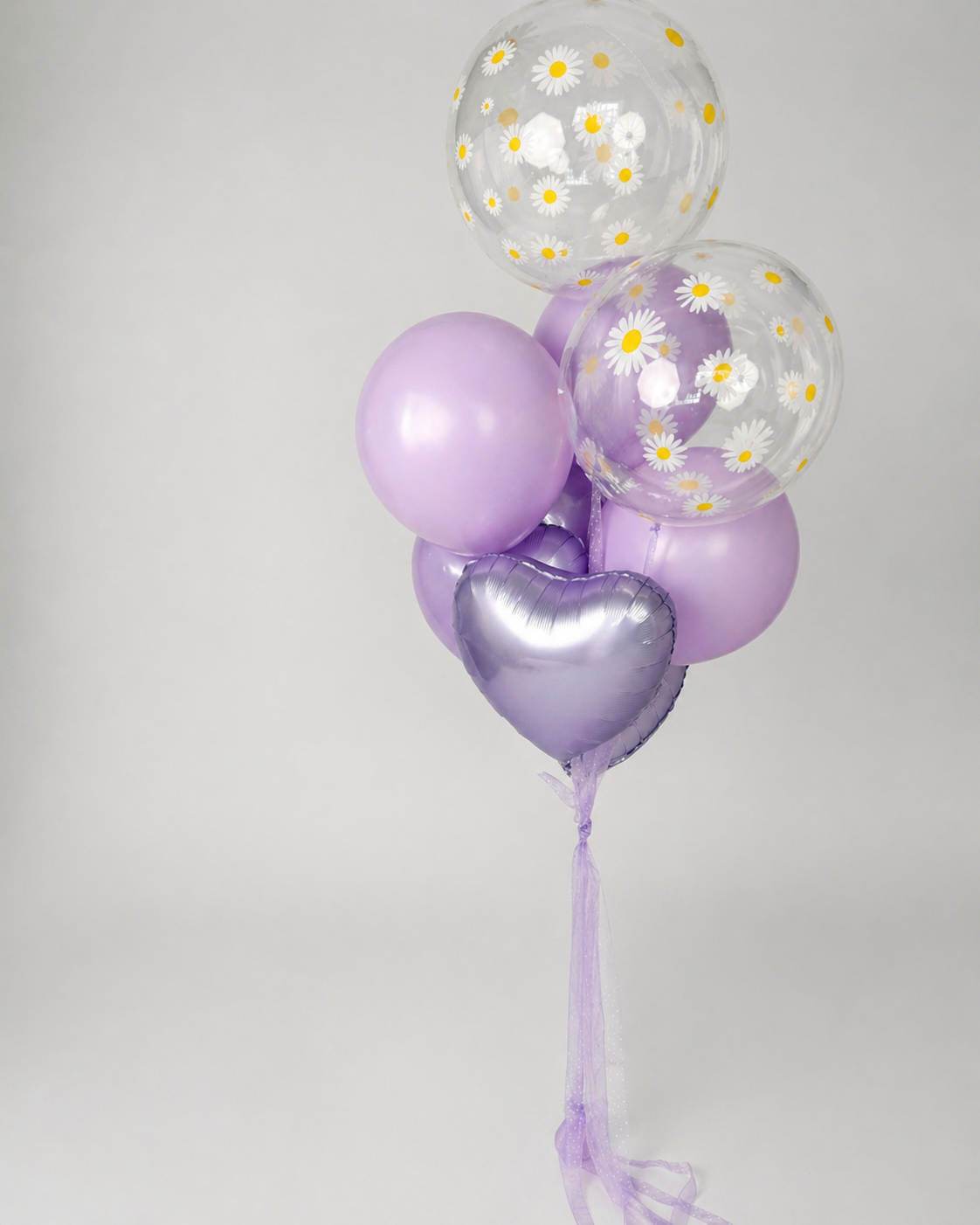 Daisy Bloom Balloon Cluster