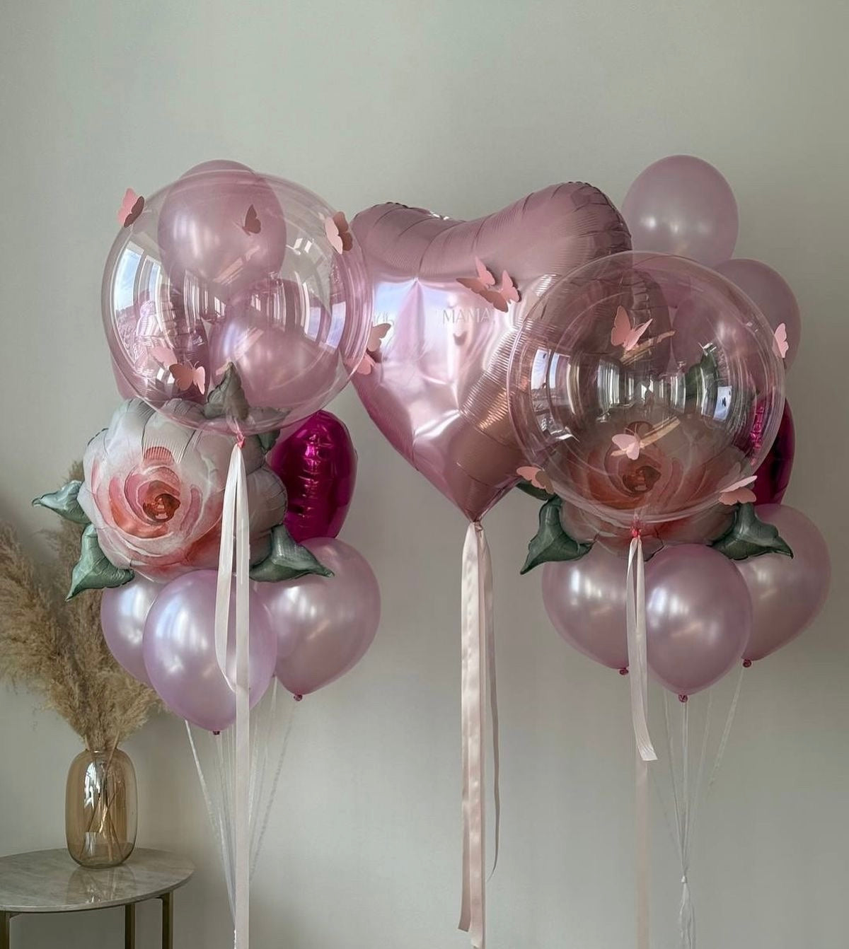 Blush Butterfly Luxe Balloon Set