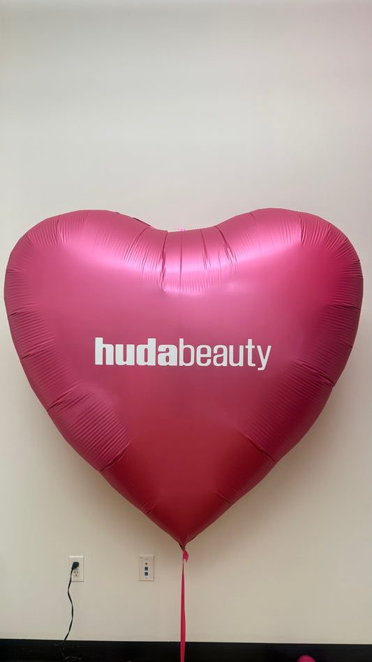 Signature Giant - 68" Branded Heart Balloon