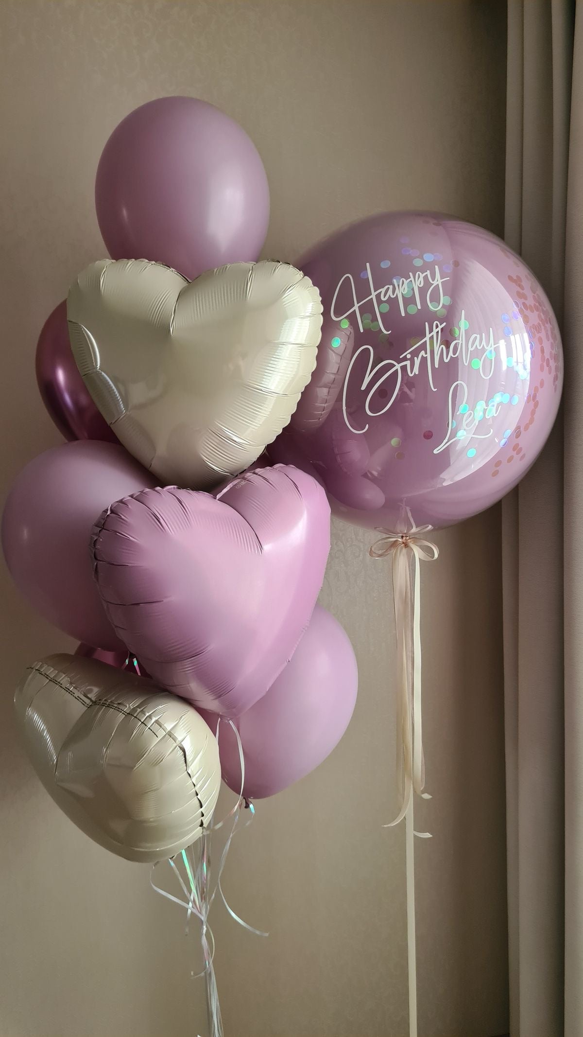 Lilac Love Balloon Set