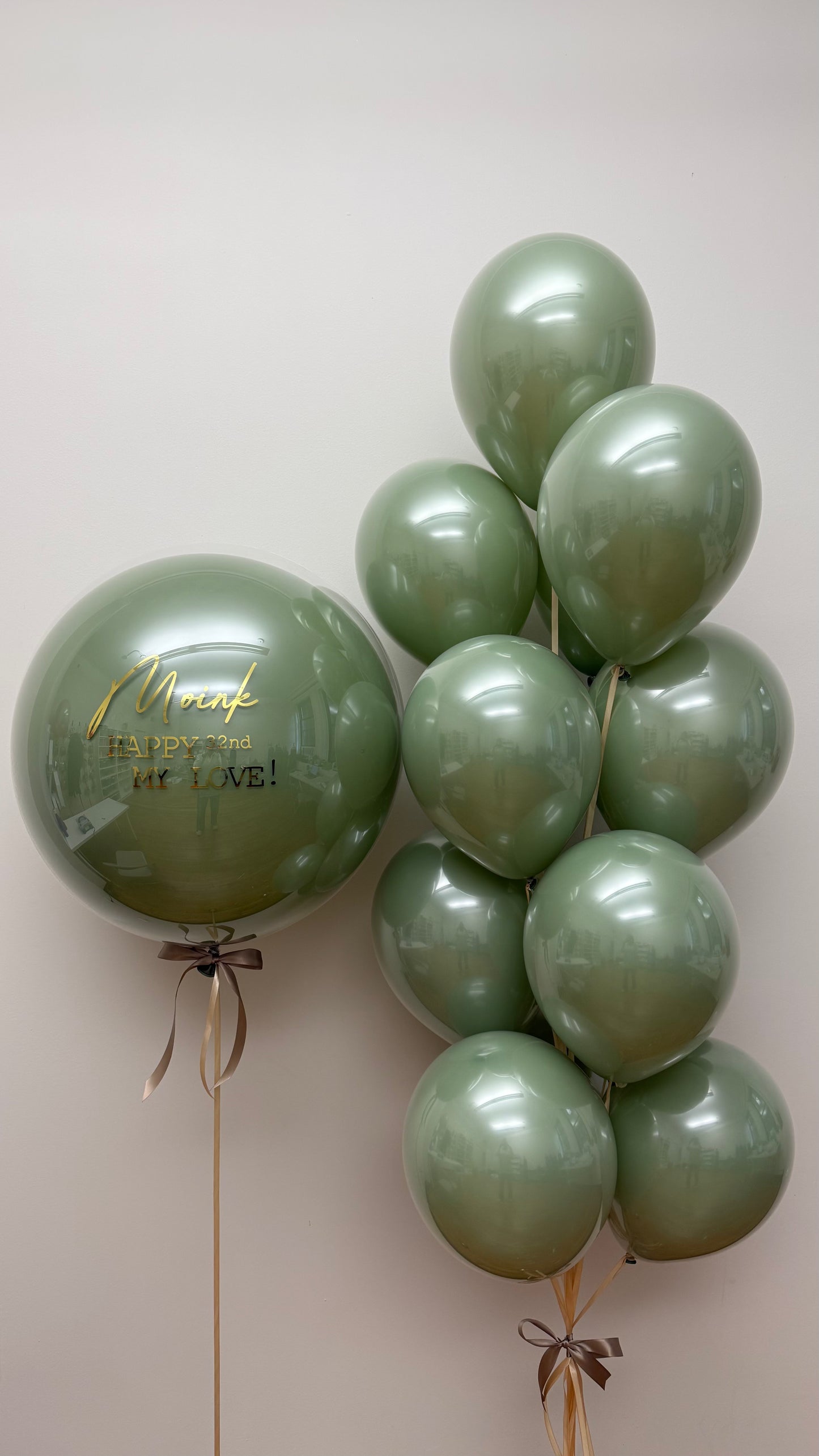 Sage Olive Glow Birthday Set