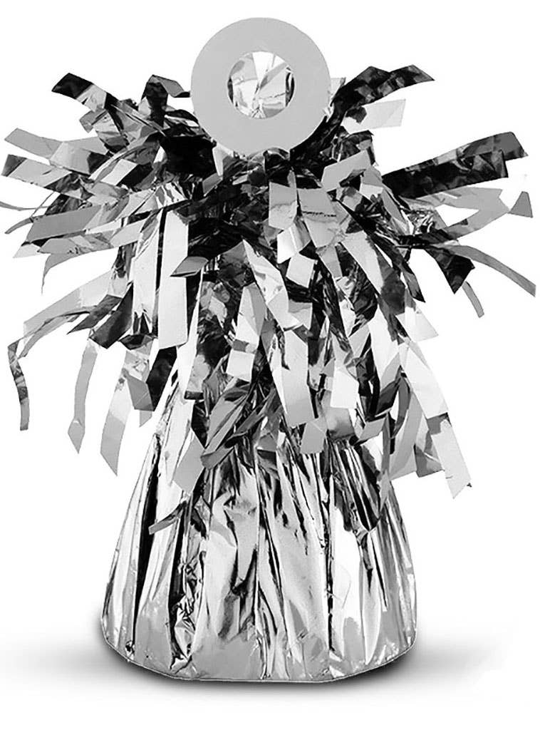Metallic Silver Balloon Weight