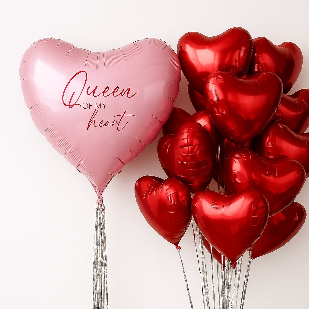 Queen of My Heart / Balloons Set