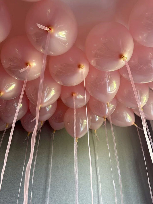 Glossy Pink Balloons