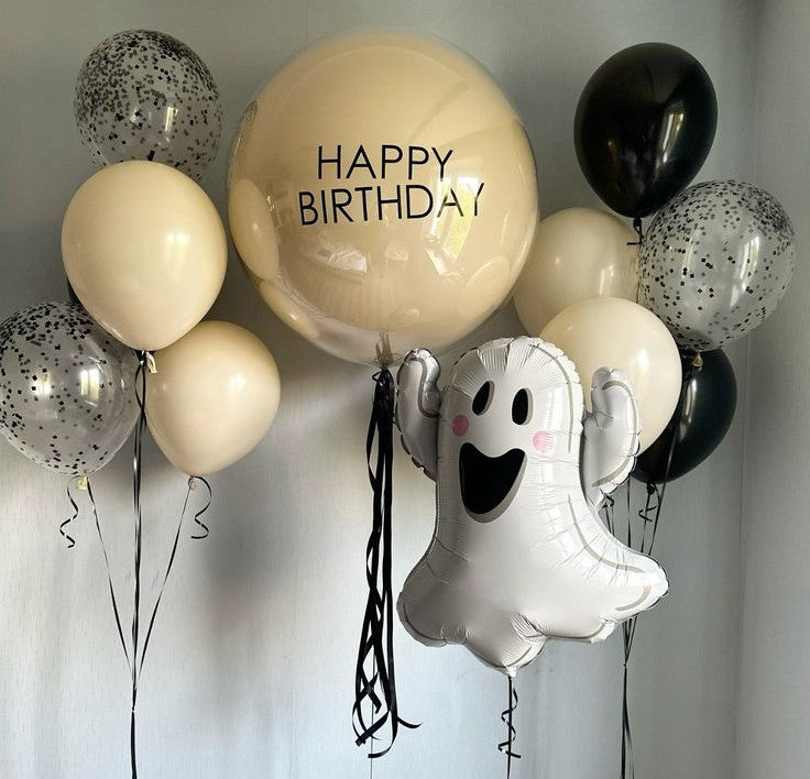 Ghostly Birthday Balloon Set