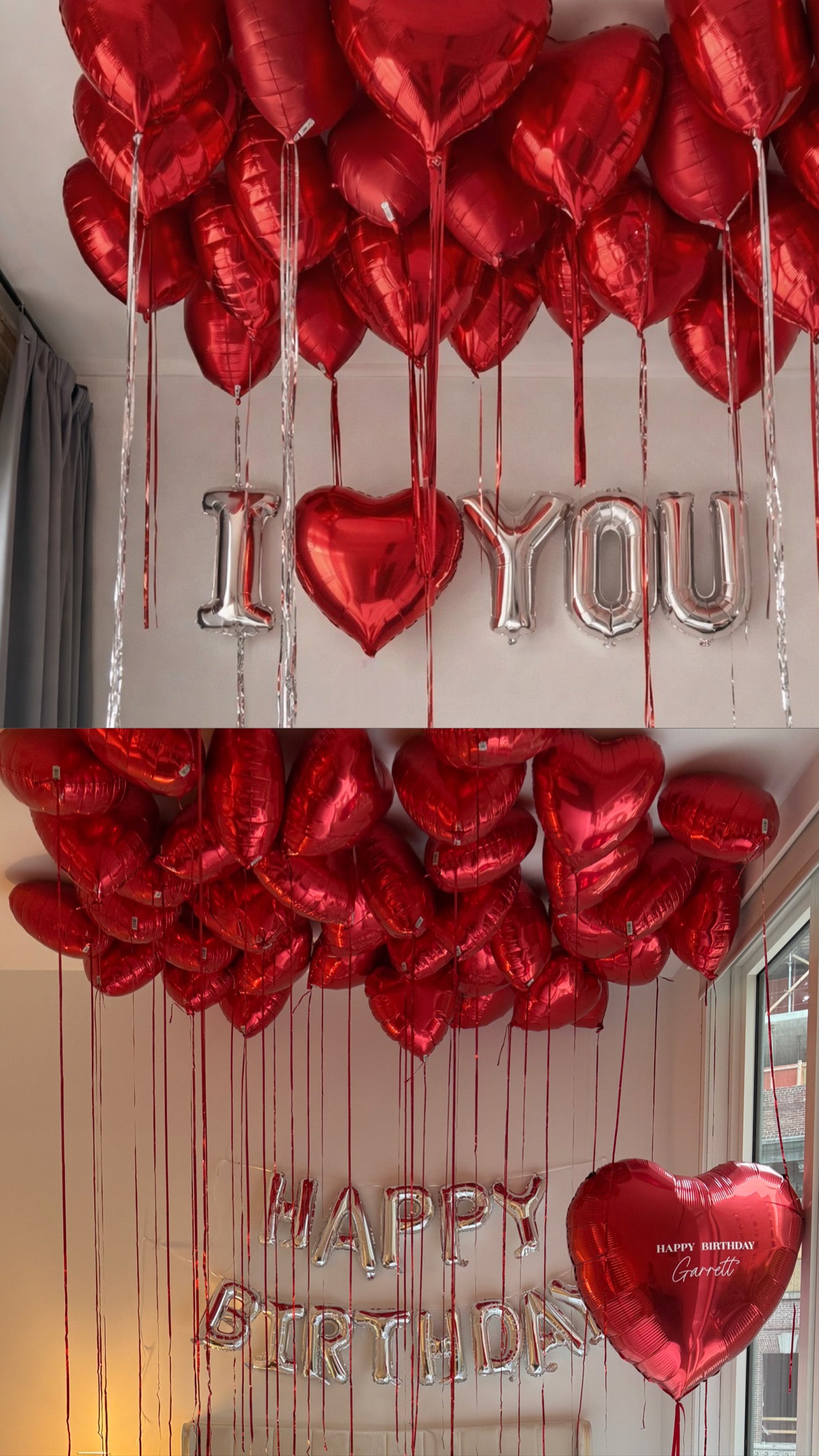 Hearts in the Air / Room Setup