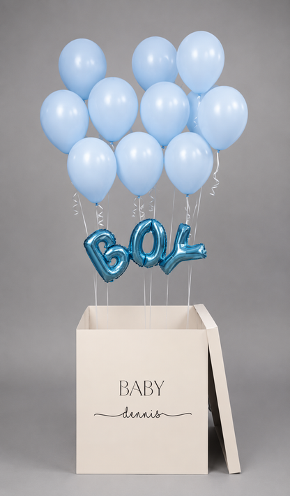 Baby Reveal - Giant Balloon Box