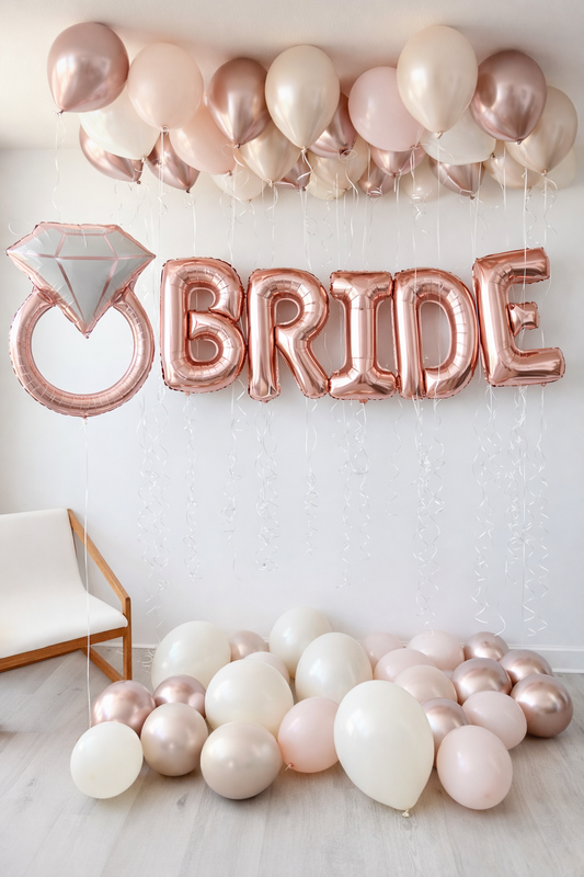 Blush & Champagne Bride Room
