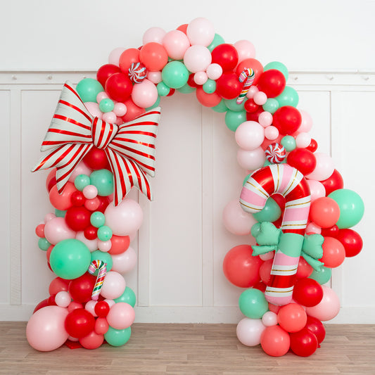 Candy Cane Christmas - Balloon Arch