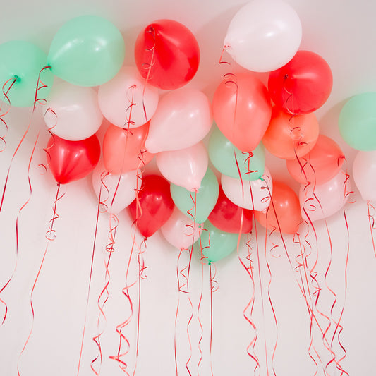 Candy Cane Ceiling Balloons