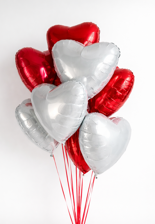 Hearts Balloon Bouquet