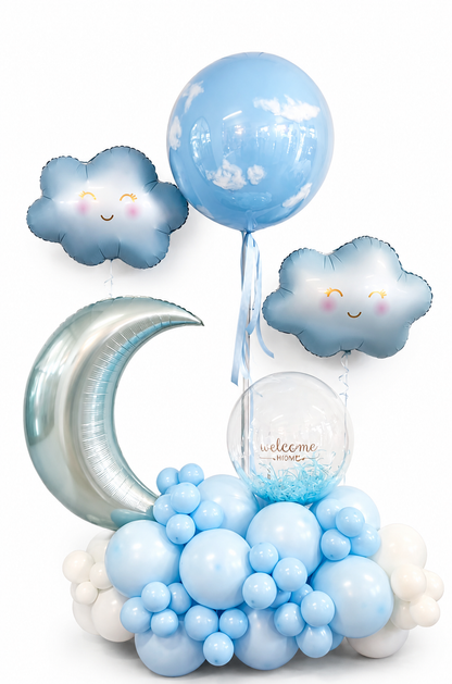 Baby Skies - Balloon Bouquet