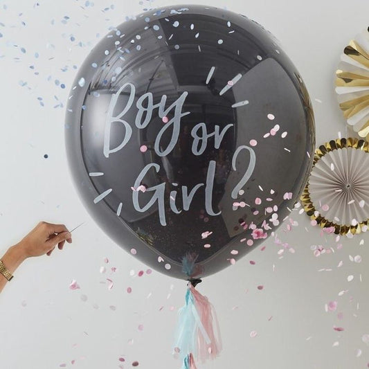 Gender Reveal (Helium filled - Pop balloon)