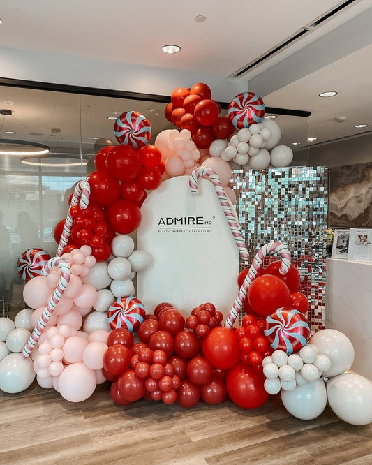 Candy Cane Wonderland Backdrop