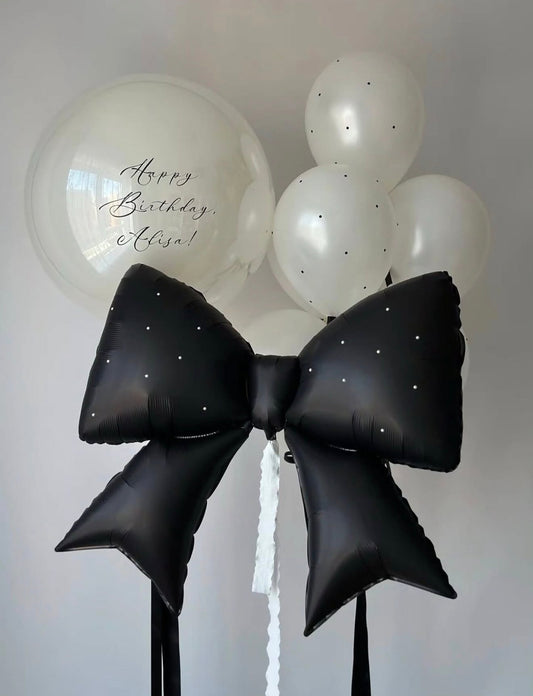 Luxe Bow Balloon Set