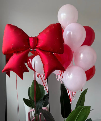 Luxe Bow Balloon Set