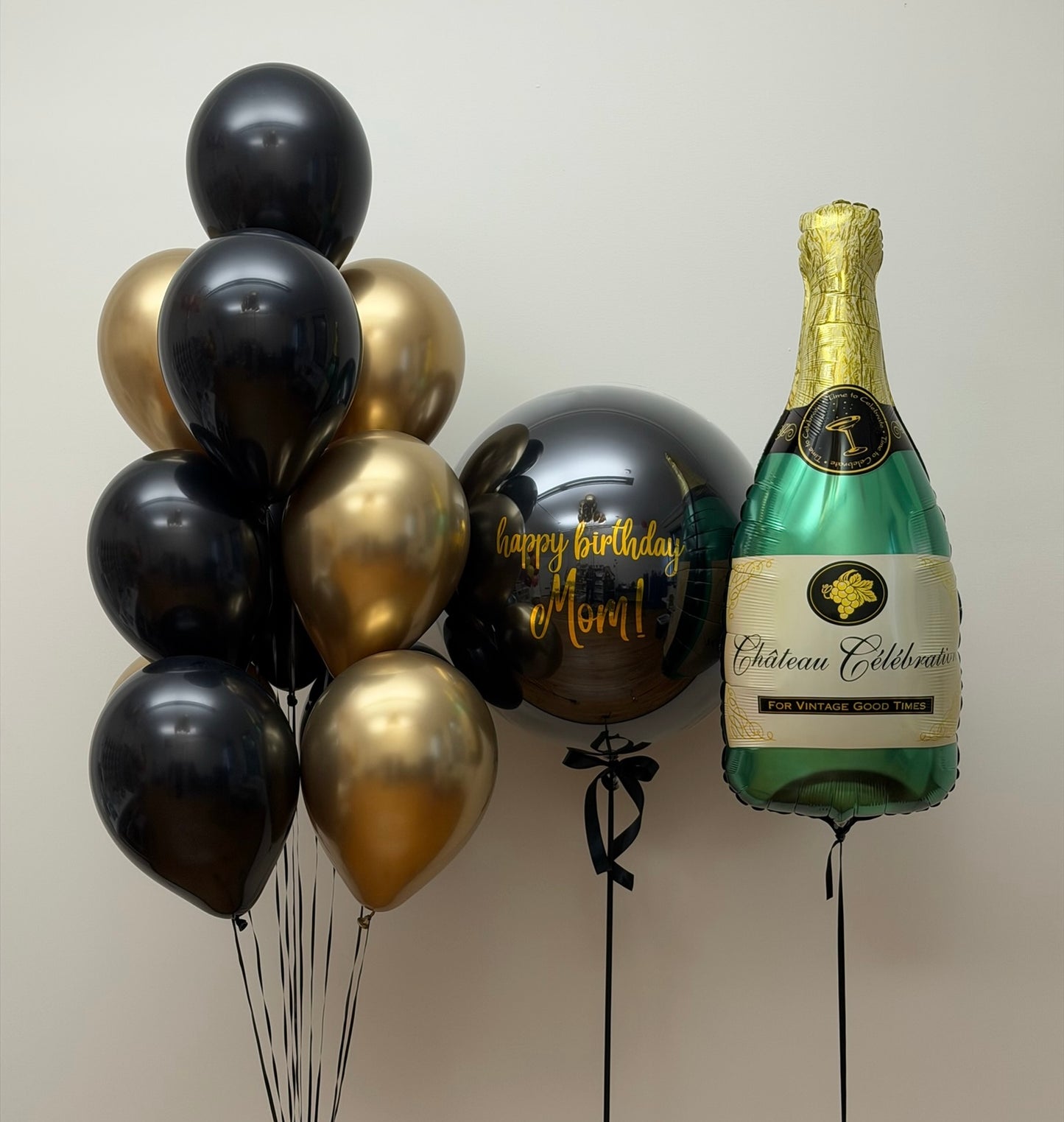 Black & Gold Celebration Set