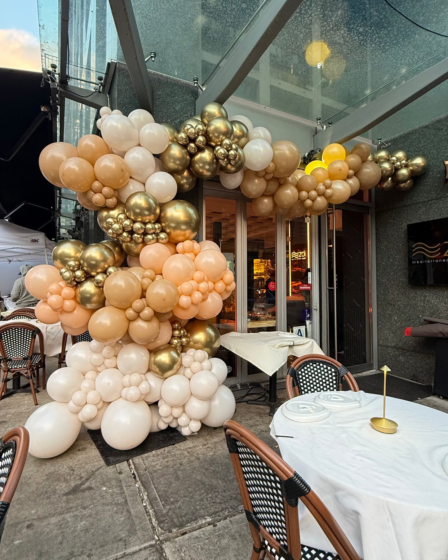 Organic Balloon Garland