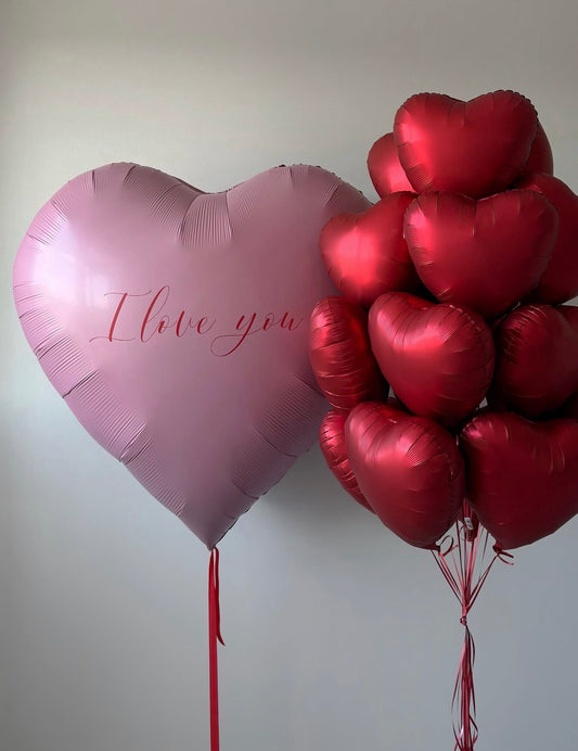 Giant Love Statement / Balloons Set