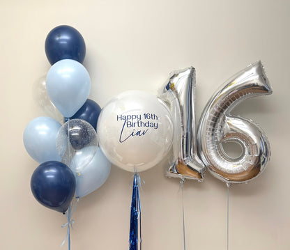 Ocean Blue Luxe – Birthday Set