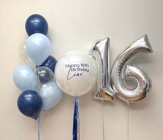 Ocean Blue Luxe – Birthday Set