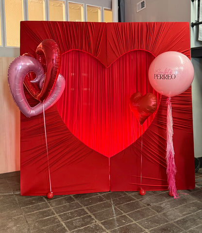 Valentine Heart Backdrop