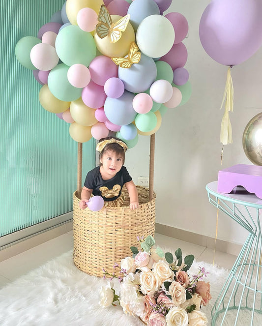 Sweet Adventure Balloon Setup