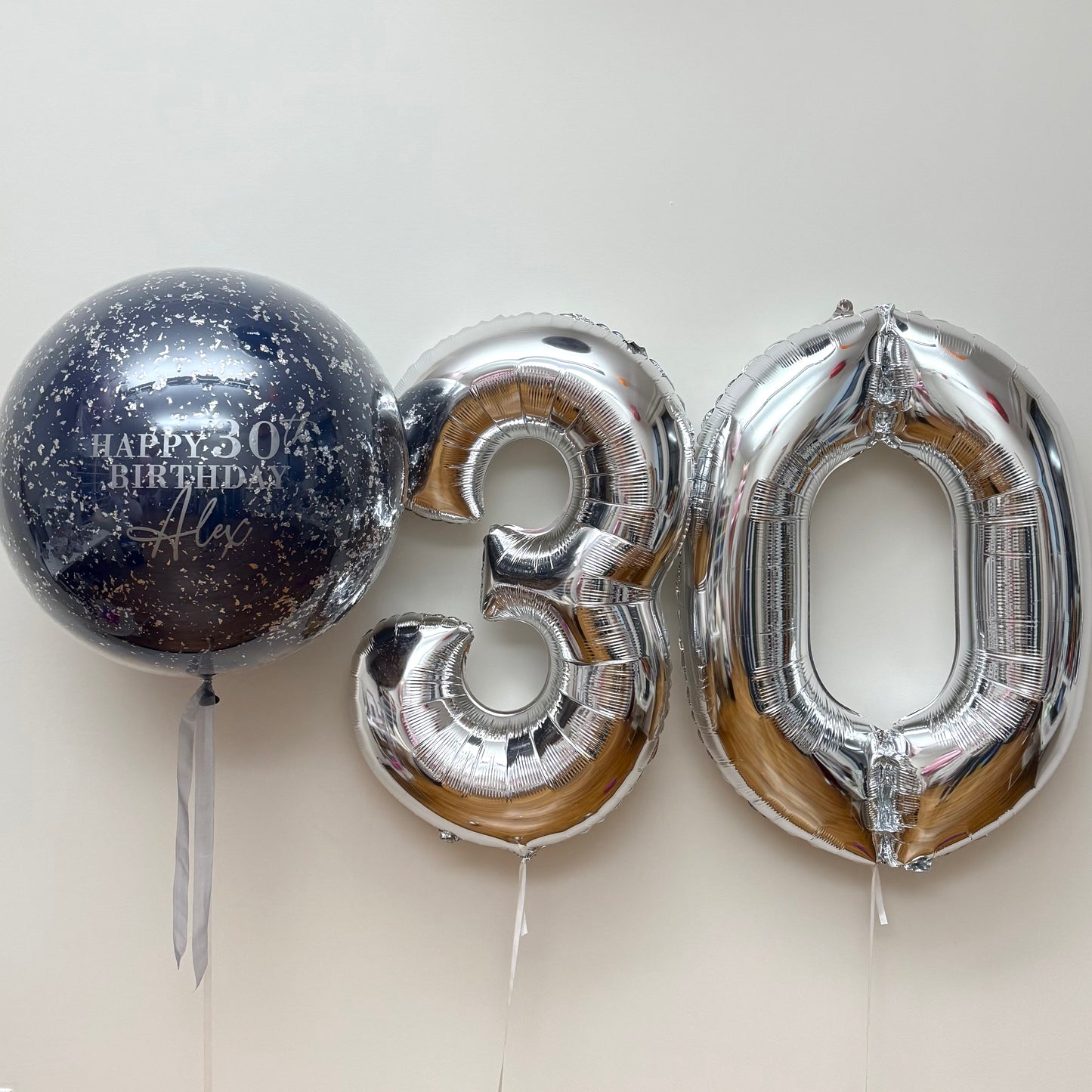 Navy Blue Confetti Set