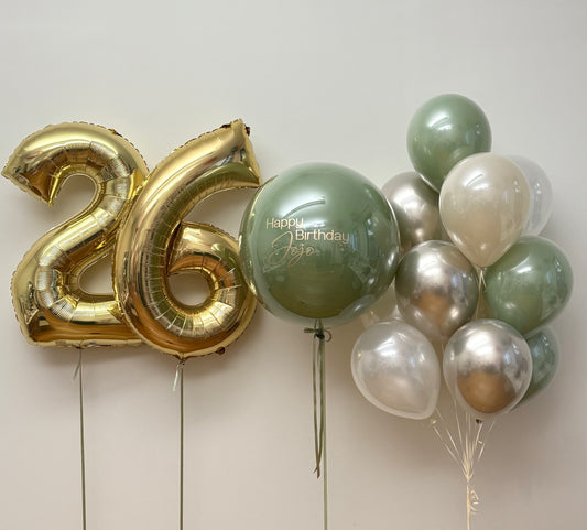 Green Olive Champagne Set