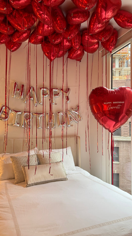 Hearts in the Air / Room Setup