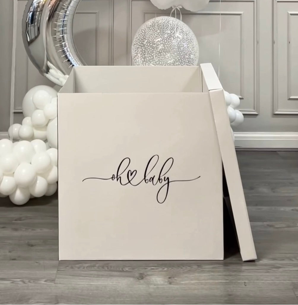 Baby Reveal - Giant Balloon Box