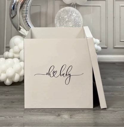 Baby Reveal - Giant Balloon Box