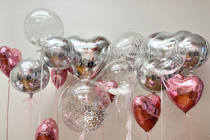 Silver & Rose Gold Glam Set