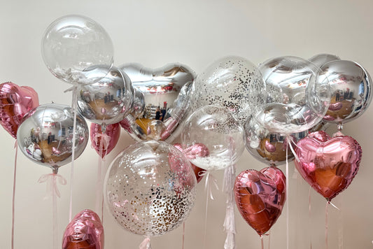 Silver & Rose Gold Glam Set