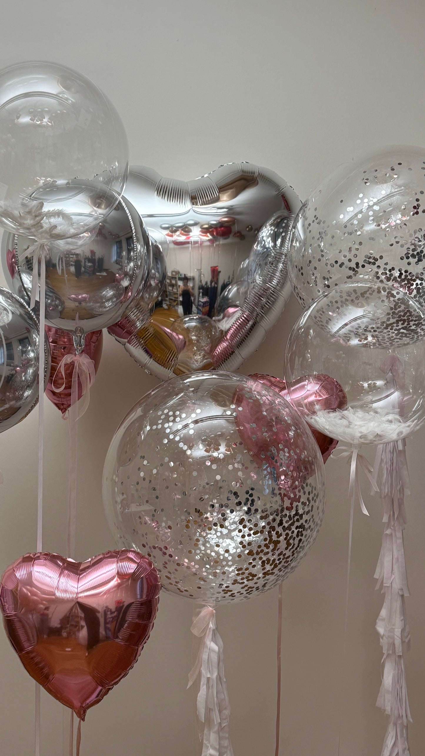 Silver & Rose Gold Glam Set