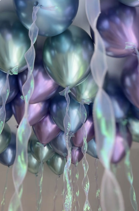 Iridescent Chrome Ceiling