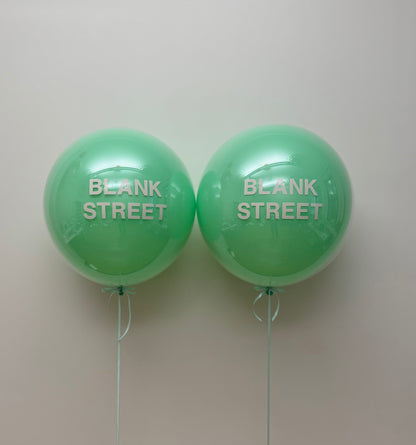 Large Custom Latex Balloon (Single – Monochrome Logo)
