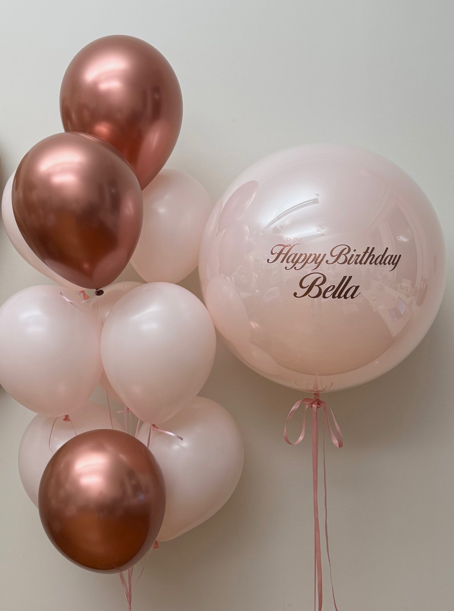 Rose Gold Pink - Balloons Set