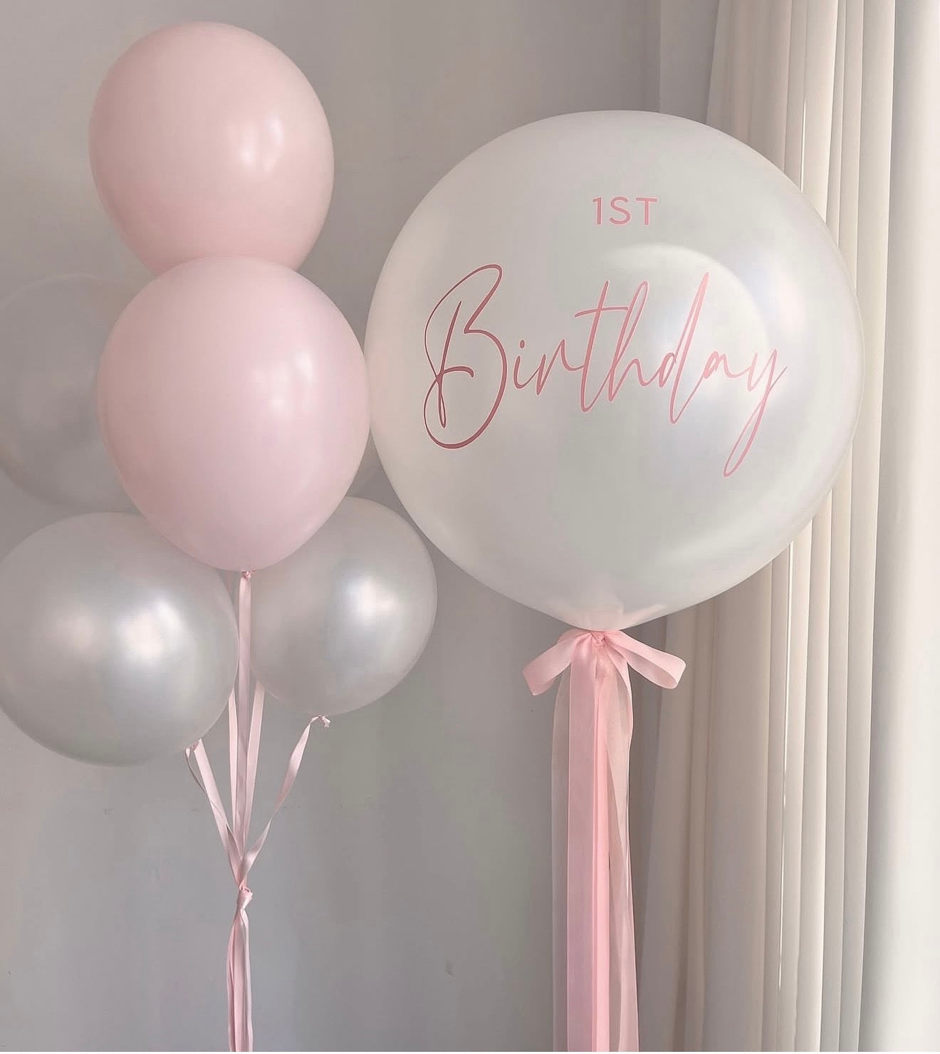 Pearl Pink - Balloons Set