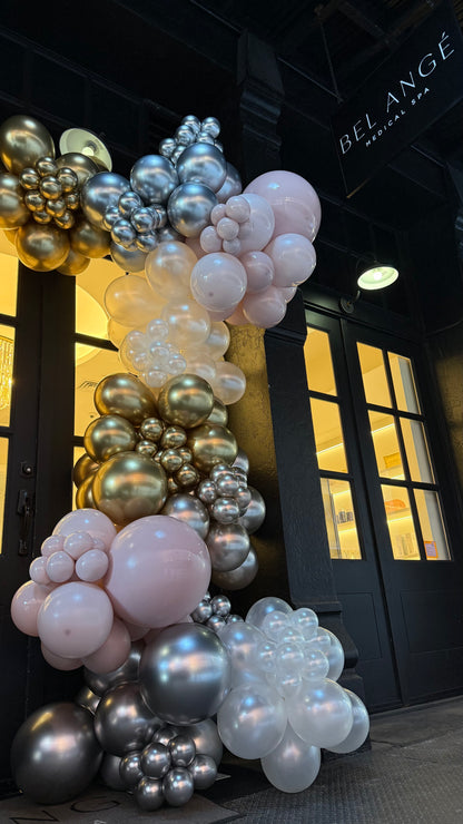 Organic Balloon Garland