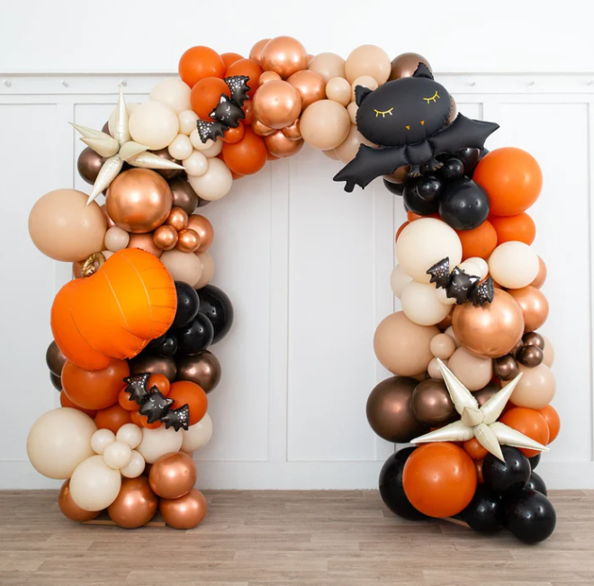 PUMPKIN SPICE HALLOWEEN ARCH