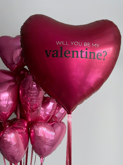 Will You Be My Valentine / Balloons Set