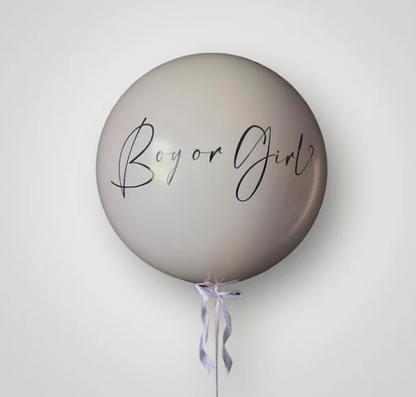 Gender Reveal (Helium filled - Pop balloon)