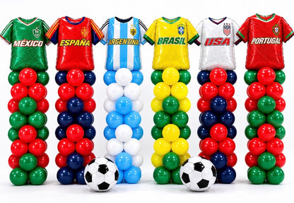 World Cup Team Jersey - Balloon Columns