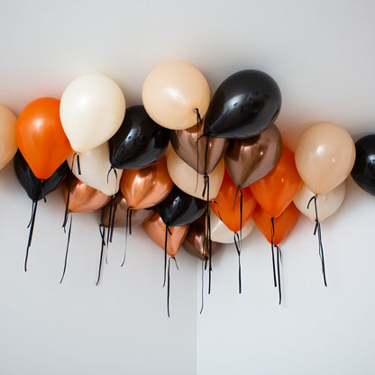 Pumpkin Spice Ceiling Balloons
