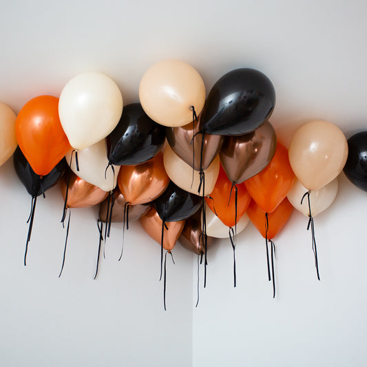 Pumpkin Spice Ceiling Balloons