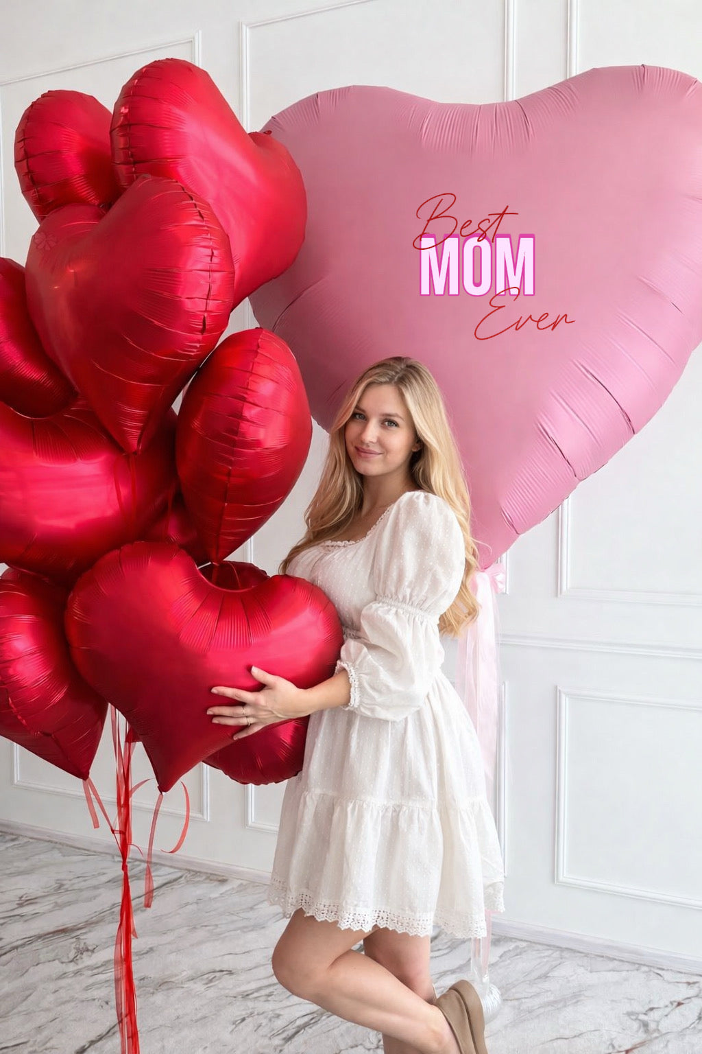 Giant Best Mom Ever / Balloon Set