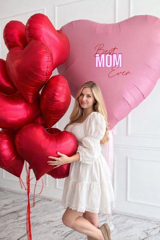 Giant Best Mom Ever / Balloon Set