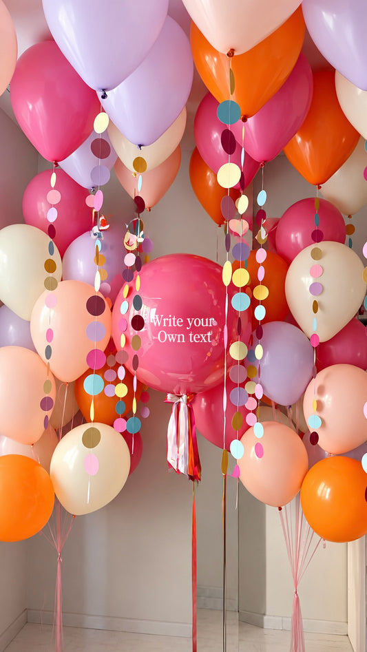 Personalized Birthday Portrait Balloon Set